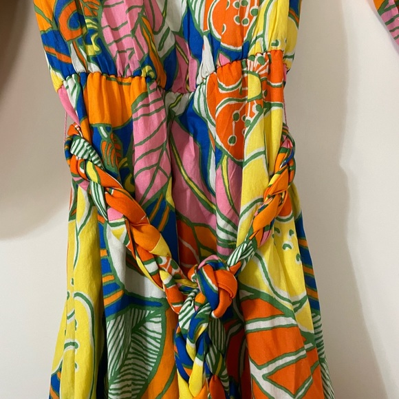 NWT J. Crew belted tropical floral dress 00 - Picture 7 of 14